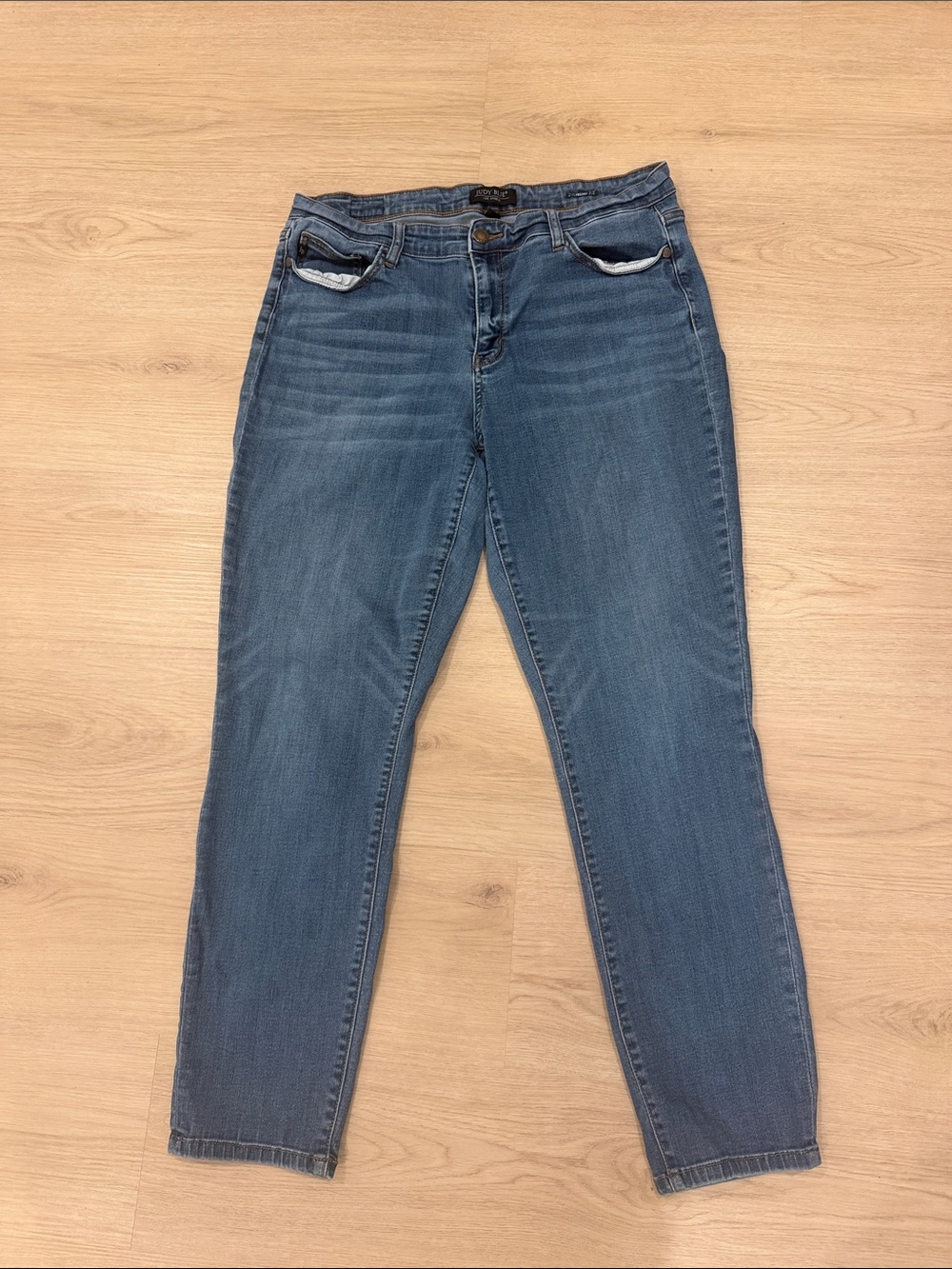 Judy Blue 32 Women's Blue Stretch Boyfriend Jeans -